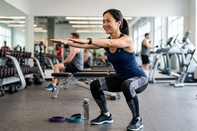Muốn đùi thon, nên tập squat thế nào?