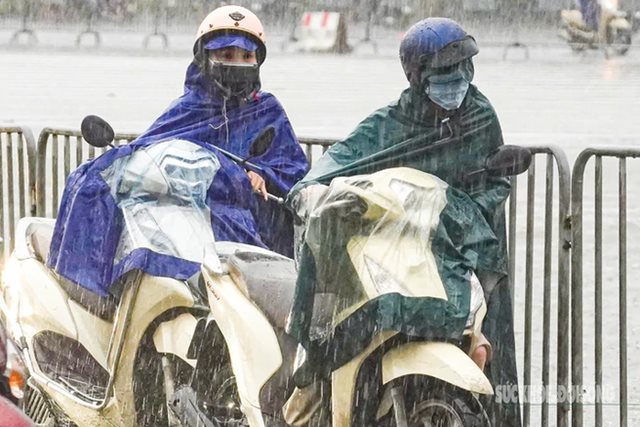 Miền Bắc chuyển lạnh, nhiệt giảm hàng chục độ
