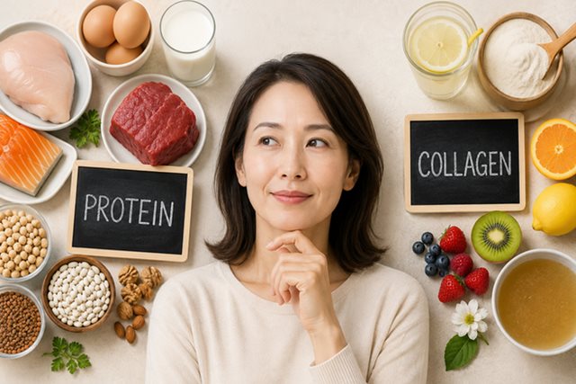 Sau tuổi 40, cơ thể cần protein hay collagen hơn?