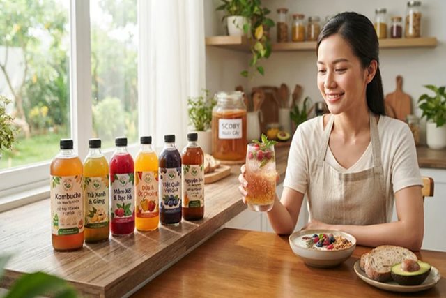 Uống kombucha có tốt không? 7 lợi ích và những điều cần lưu ý