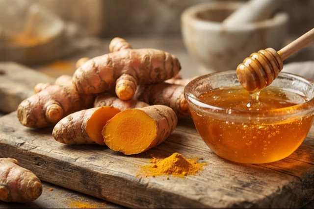 Cách làm mờ nám, tàn nhang bằng nghệ tươi và mật ong