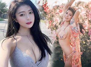 Cô gái ra sân chơi bóng rổ khoe khéo vòng 1 làm khán giả "đứng ngồi không yên"