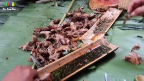 Tiết canh ngan, thịt ngan nướng, uống rượu mơ trong rừng (phần 4)