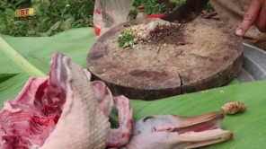 Vịt Tây Bắc nướng sa tế (phần 1)