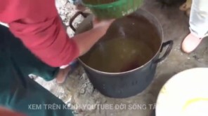Làm nồi Pịa bò siêu to khổng lồ trong lễ cưới