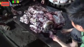 Lên Tây Bắc mổ lợn nấu bữa trưa (phần 1)