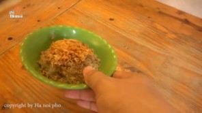 Ngon lạ với món xôi cá rô béo ngậy đến xuýt xoa (p1)