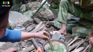 Làm nồi lẩu côn trùng siêu ngon giữa rừng (phần 7)
