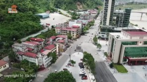 Toàn cảnh Cửa Khẩu Lào Cai biên giới Việt Nam - Trung Quốc