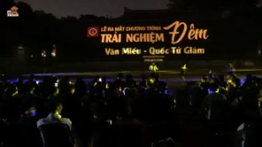 Văn Miếu - Quốc Tử Giám Về Đêm công nghệ Mapping 3D Kết Hợp Với Lịch Sử biết kể chuyện (phần 6)