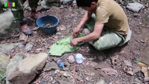 Lên Tây Bắc ăn gỏi cua sống nguyên con (Phần 1)