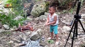 Vào rừng dựng lán nướng thịt thỏ (Phần 4)