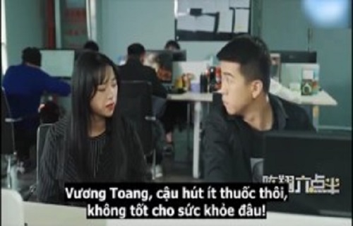 Cô gái khuyên đồng nghiệp bỏ thuốc và kết quả bất ngờ