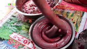 Dồi pịa bò gác bếp món ăn độc lạ (Phần 4)