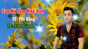 SAO NỠ LÀM KHỔ ANH - LÂM GIANG HUY