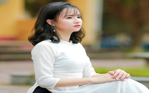 Hình ảnh nữ sinh mặc áo dài đẹp nhất
