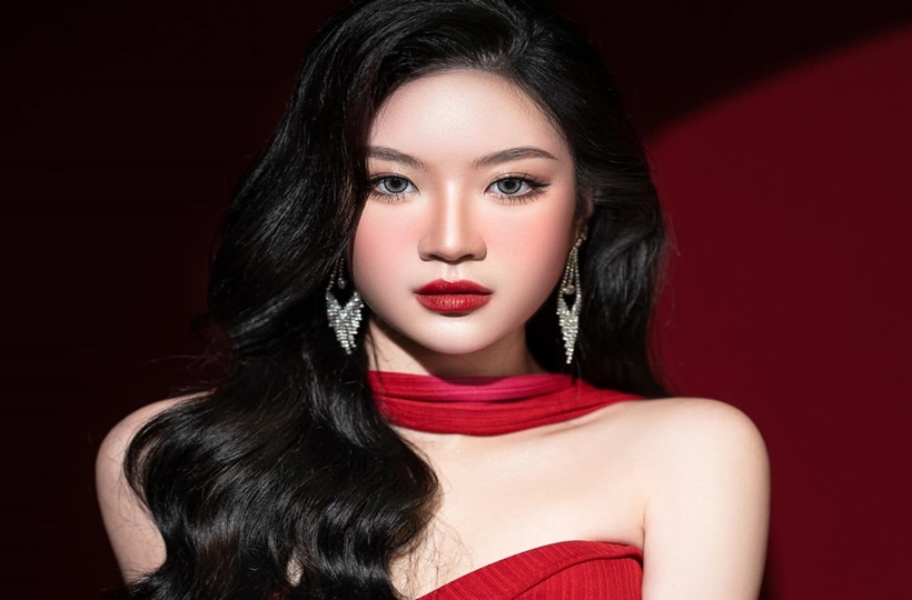 Nhan sắc hot girl 18 tuổi chuyên săn học bổng tham sự miss World Việt Nam 2023