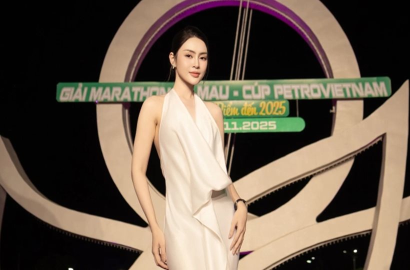 Lý Kim Thảo dự sự kiện ở Cà Mau