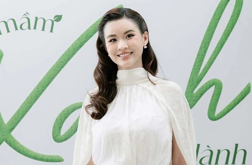 Cao Thiên Trang dự sự kiện dành cho mẹ và bé