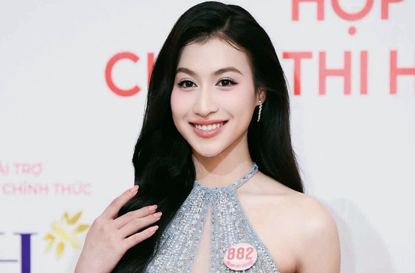 'Nàng thơ xứ Huế' được khen có nụ cười duyên dáng ở Hoa hậu Việt Nam