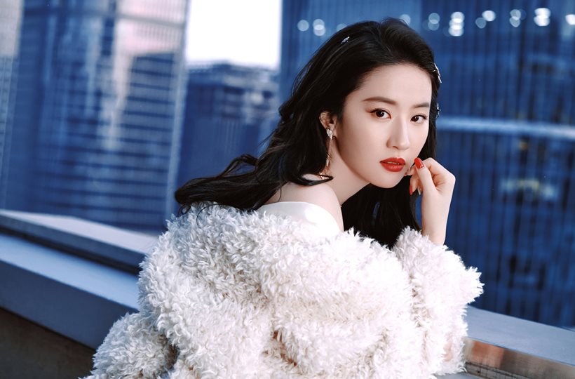 Vẻ đẹp ngọt ngào của Lưu Diệc Phi